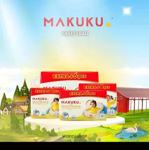 PROMO HEMAT MURAH MAKUKU DRY CARE S M L XL XXL PER 1 BAL