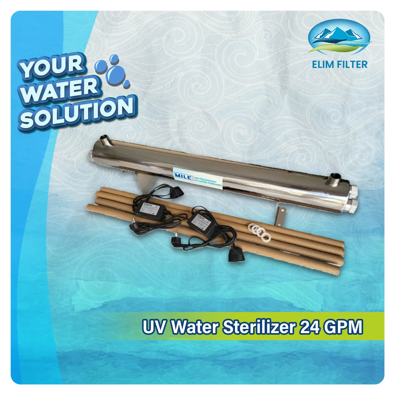 UV 24 Gpm MILE - Ultraviolet Water Sterilizer