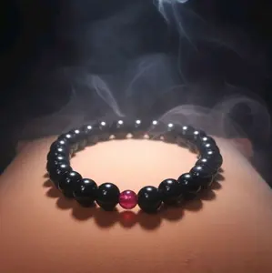 GELANG BATU AKIK METALITE KI PIKAT ROSO QUANTUM ENERGY BY AMALUBINIYAT