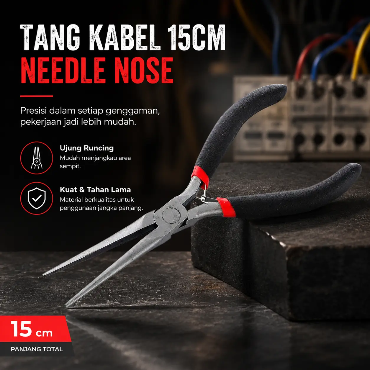 Mutiara Mall - Tang Kabel Multifungsi | Wire Cable Cutter | Tang Potong Kabel