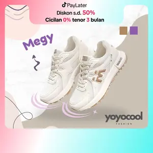 RT Megy Shoes / Sepatu Sneakers / Sepatu Wanita Sport / Sepatu Sporty Fashion / Korean Style