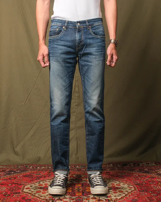 Bespoke Project Celana Jeans pria STyle Equils Denim Fit Lembut 32