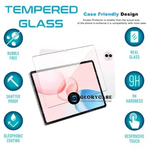 Screen Protector Tempered Glass untuk HONOR PAD 10 12.1 INCH Full Layar 9H Kekerasan Anti-Shattered
