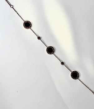 Product Review of Gelang Rantai Pecah Kopi Bulat Moon Bracelet Titanium Perhiasan from g**🐮 2