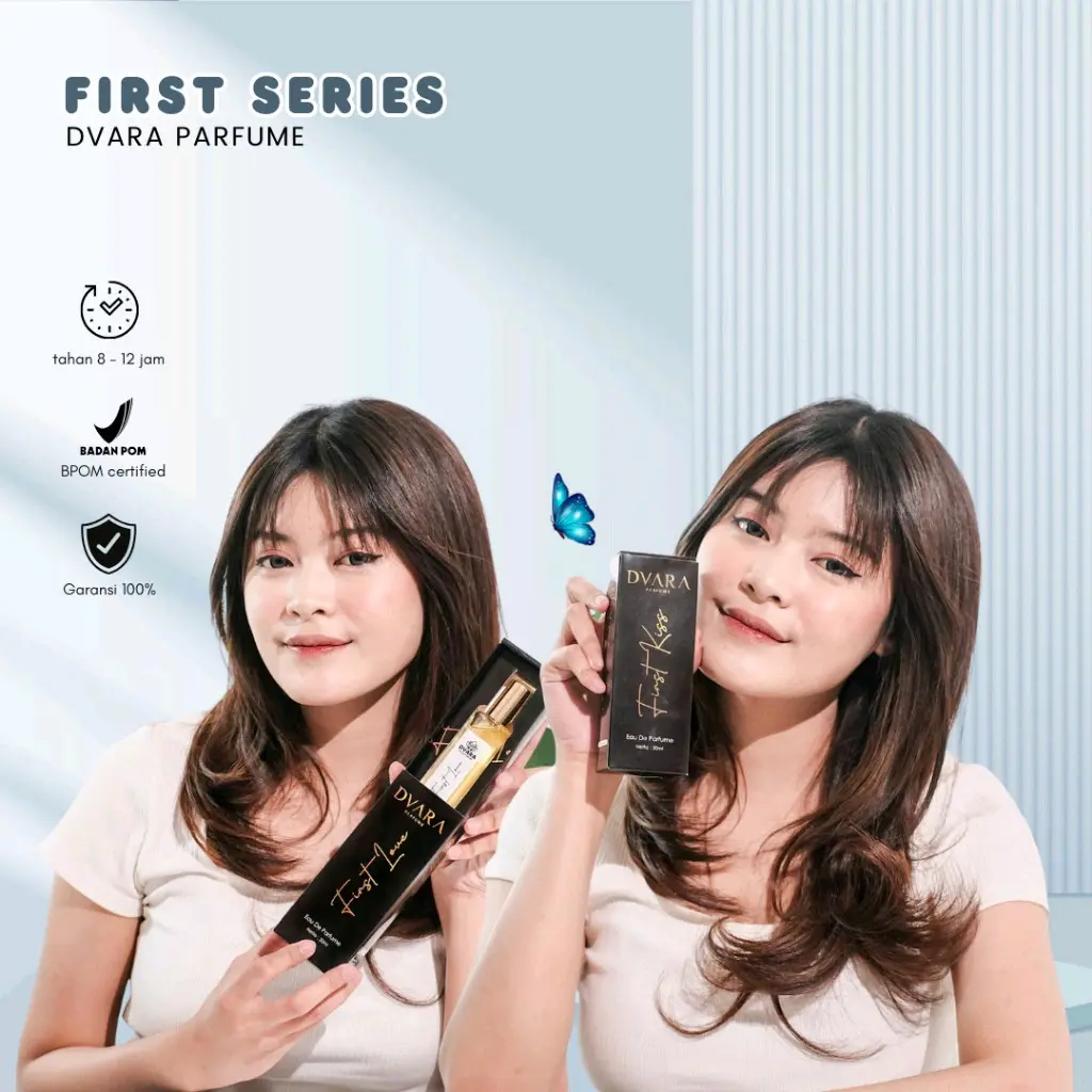 BPOM PARFUM DVARA WANGI AWET KEKINIAN SUDAH BPOM, SPRAY 30 ML EAU DE PARFUME Box