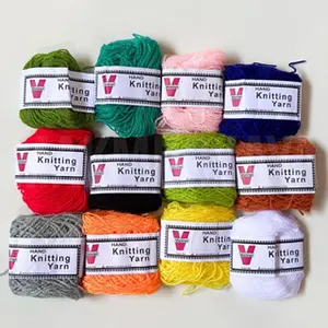 Benang Wool Kecil / Tali Rajut Wol per Roll