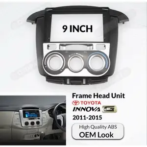 FRAME ANDROID 9 INCH INNOVA LAMA TYPE G DAN TYPE V 2011-2015 Car