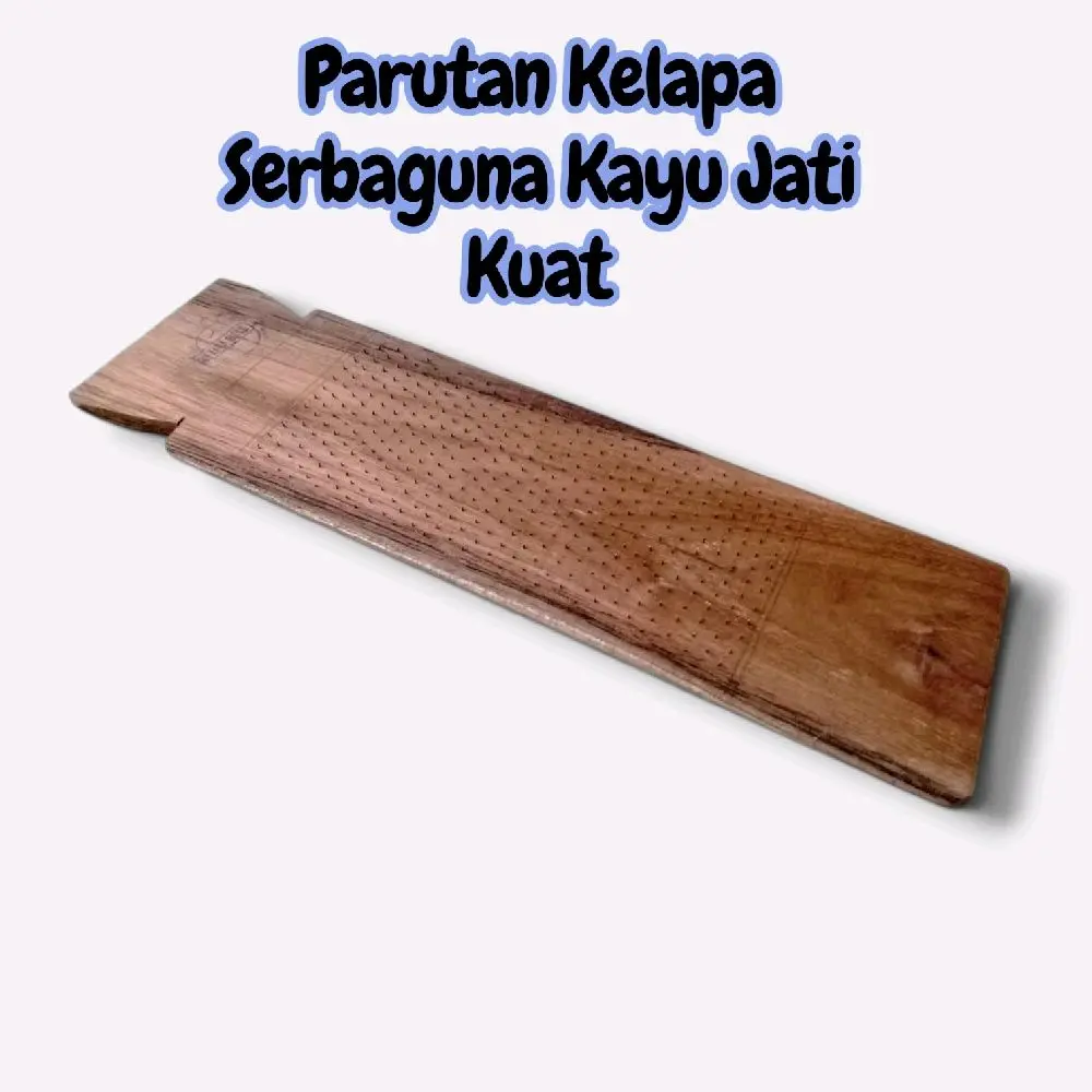 Parutan Kelapa Jahe Kunyit Dari Kayu Jati Kuat Serbaguna untuk Masakan Tradisional