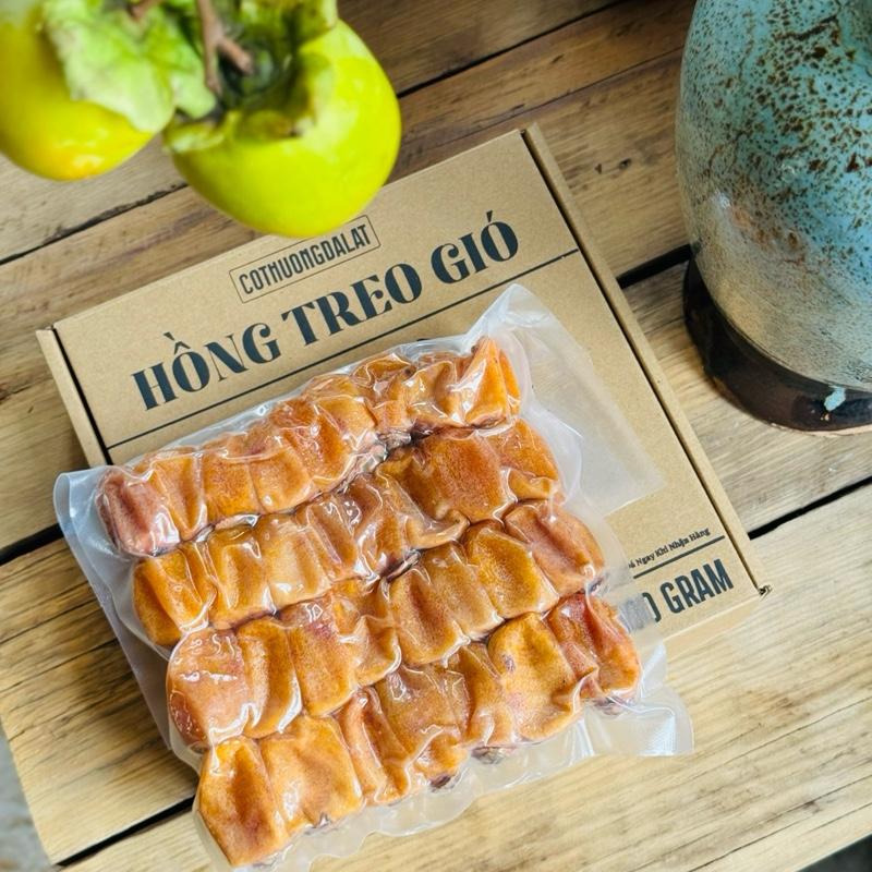 | Trái Nhỏ| Hồng Treo Gió Đà Lạt (25 ngày) Food Thức Ăn Ăn Vặt - Cothuongdalat sấy dẻo mứt hồng sấy dẻo trái cây s ấ y