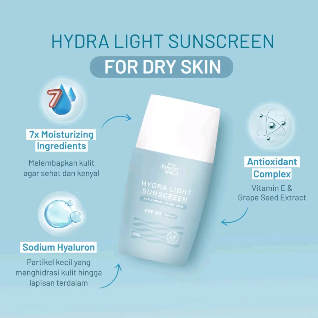 Erha Perfect Shield Hydra Light Sunscreen SPF 50/PA++++