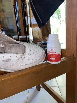 Product Review of FLAP SHOES CARE Penghilang Noda Sepatu - Cairan Pembersih Anti Jamur/Karat/Minyak/Tinta - FLAP STAINS REMOVER 100mL Cleaner from 🏃**🤺 0