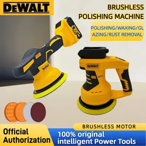 DeWalt Cordless Polisher with 8Gears Digital Display,Electric Polisher with Long-Lasting Battery,Car Polishing and Waxing Tools