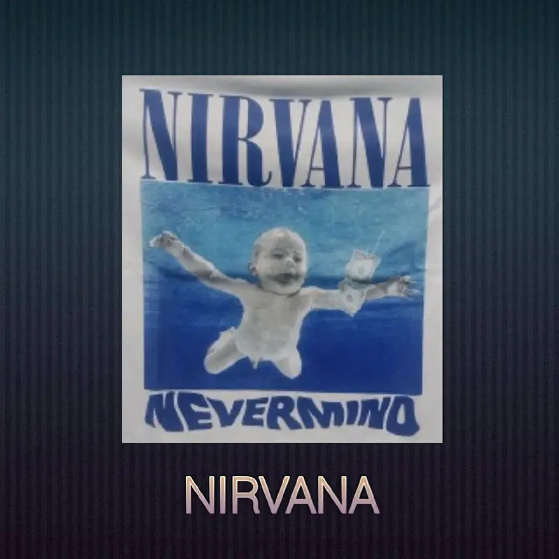 Kaos Distro Band  NIRVANA Unisex Premium cotton combed 20s [TEBAL] Sablon Plastisol Motif Metal Keren 1