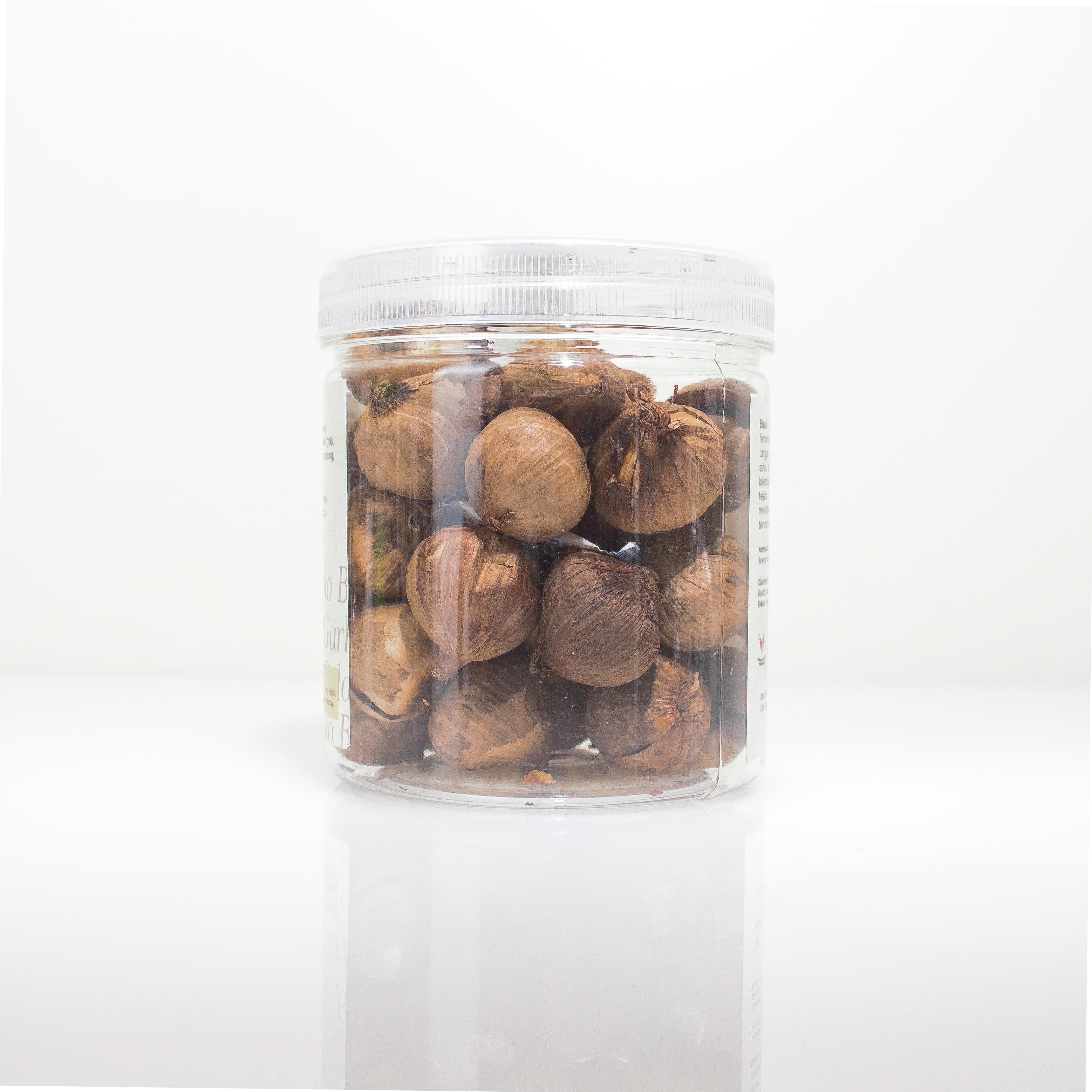 Black Garlic Premium Isi 100gr dan 200gr Bawang Lanang Suplemen Kesehatan Alami Original Bawang Hitam Tunggal Premium