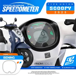 Stiker Anti Gores Speedometer All New Scoopy 2025-2026 Sticker Anti Gores Speedometer Motorcycle Motor keren anti gores speedometer scoopy sticker speedometer