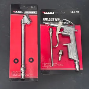 PAKET MURAH!!!ELKA AIR DUSTER + AIR CHUCK PAKET LENGKAP ALAT ISI ANGIN BAN MOTOR MOBIL/SEMPROTAN ANGIN DEBU KOMPRESOR