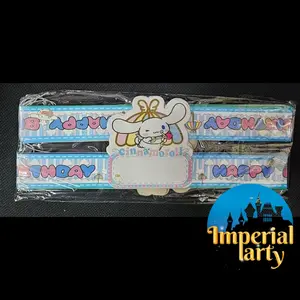 Topi Lingkar Ikat Kepala Mahkota Birthday Cinnamoroll Sanrio