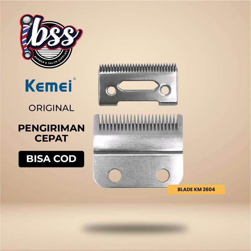 KEMEI SPARE PART BLADE & FOIL / MATA PISAU CUKUR KEMEI / BLADE CLIPPER / BLADE TRIMMER / BLADE SHAVER / KEMEI ORIGINAL / IBSS / INDOBARBERSUPPLY 2