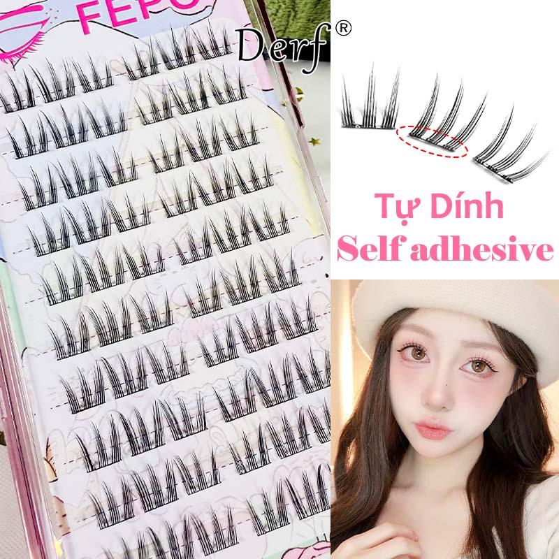  Lông Mi Giả 60 Bộ Không Keo Dành Cho Bé Gái Phong Cách Mèo Móng Tay Tự Nhiên Dung Tích Lớn Có Thể Tái Sử Dụng 10-12mm 