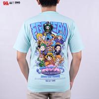 Gambar CLOWOR Chibi Strawhat Pirates Egghead Arc One Piece Anime Kaos T-Shirt 24s 185GSM - S dari Clowor Distro Kota Semarang 5 Tokopedia