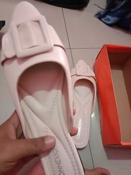 Product Review of Sandal Wanita Bustong Teplek Kotak Cantik Shoes Sendal Cewek from M**d 1