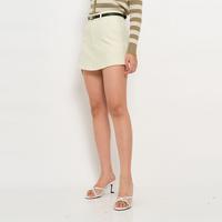 Gambar Chocochips - Faira Skort / Rok Celana Wanita / Casual Style - Cream, XL dari Chocochips Boutique Kota Administrasi Jakarta Barat 4 Tokopedia