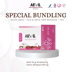 Special Bundling Gluta Arvil Level Up 1 Pcs + Booster Arvil skin 1 Pcs