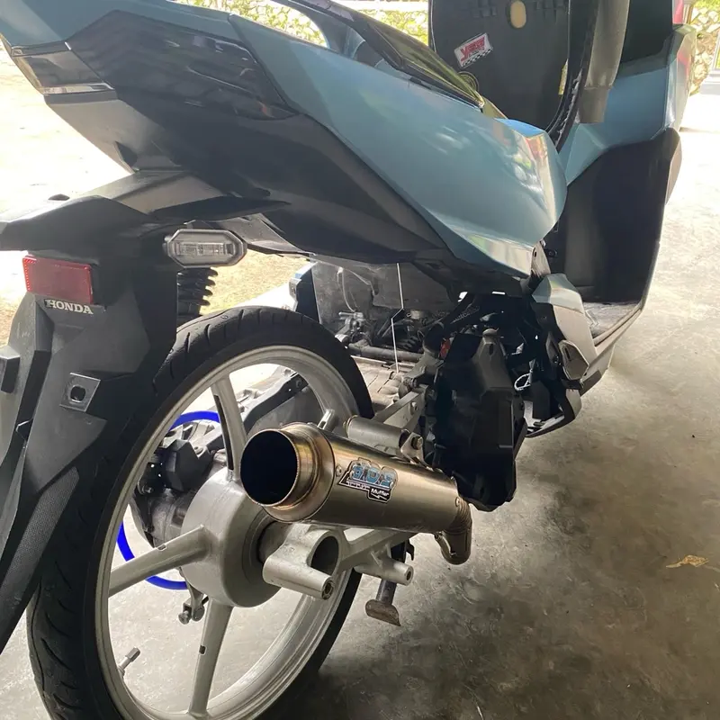 Mudflap akrilik vario 160 panjang open filter 2