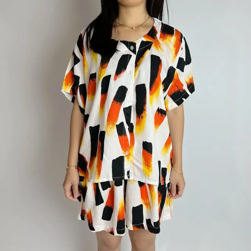 Piyama/ Baju Tidur Rayon Premium Cantik Setelan 6