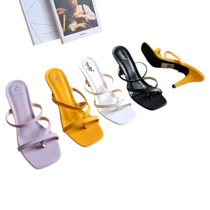 high heels elena 7 cm elegan premium Shoes Pesta Wanita 7