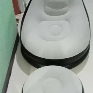 Free Pompa Sofa Angin Santai  Kursi Santai Dengan Sandaran Kaki Sofa tiup single，Sofa berkemah luar ruangan, sofa portabel, mudah disimpan, tidak memakan tempat