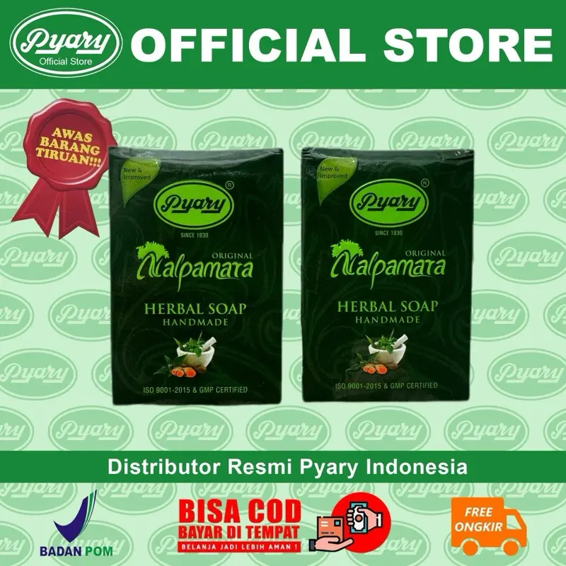 [OFFICIAL STORE] Bundling 2pcs Sabun Pyary Nalpamara