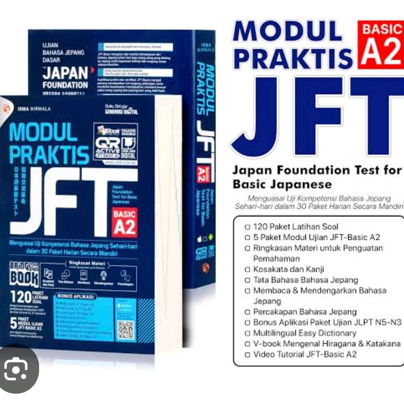 Buku Modul Praktis JFT Basic A2 Terlaris Berkualitas dan Terjangkau 1