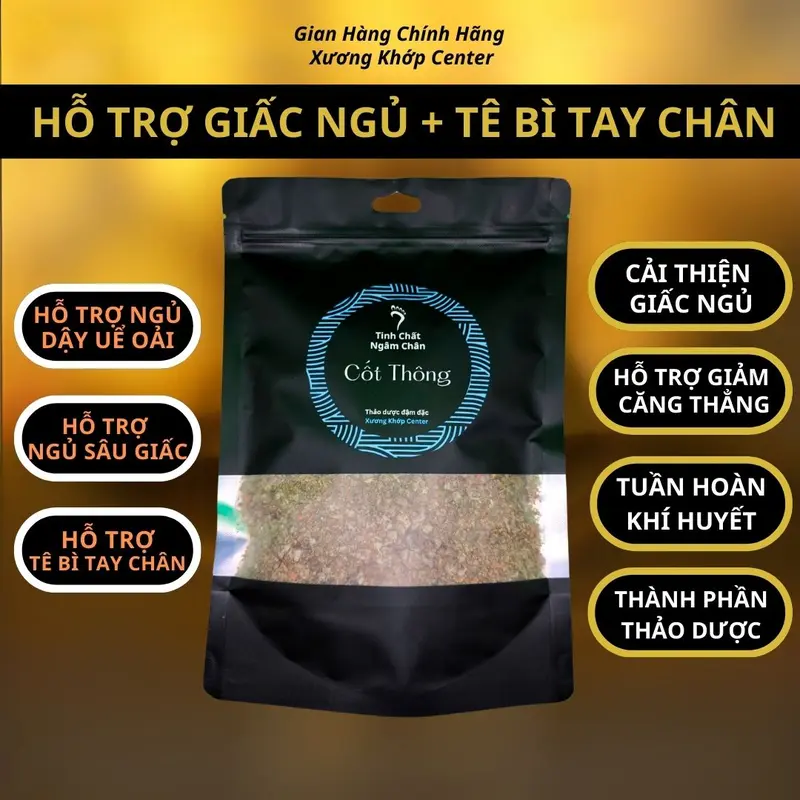 [300g ĐẬM ĐẶC] TINH CHẤT CỐT THÔNG | Hỗ Trợ Giấc Ngủ - Hỗ Trợ Nhức Mỏi Tê Bì Xương Khớp | Thành Phần Thảo Dược 0