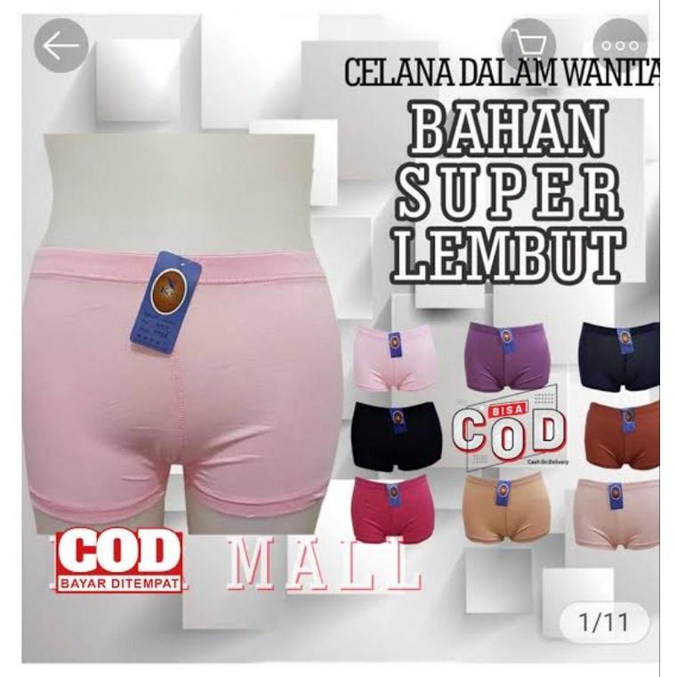 CELANA DALAM BOXER WANITA / CELANA SHORT PANTS KESINI / DALAMAN WANITA 0