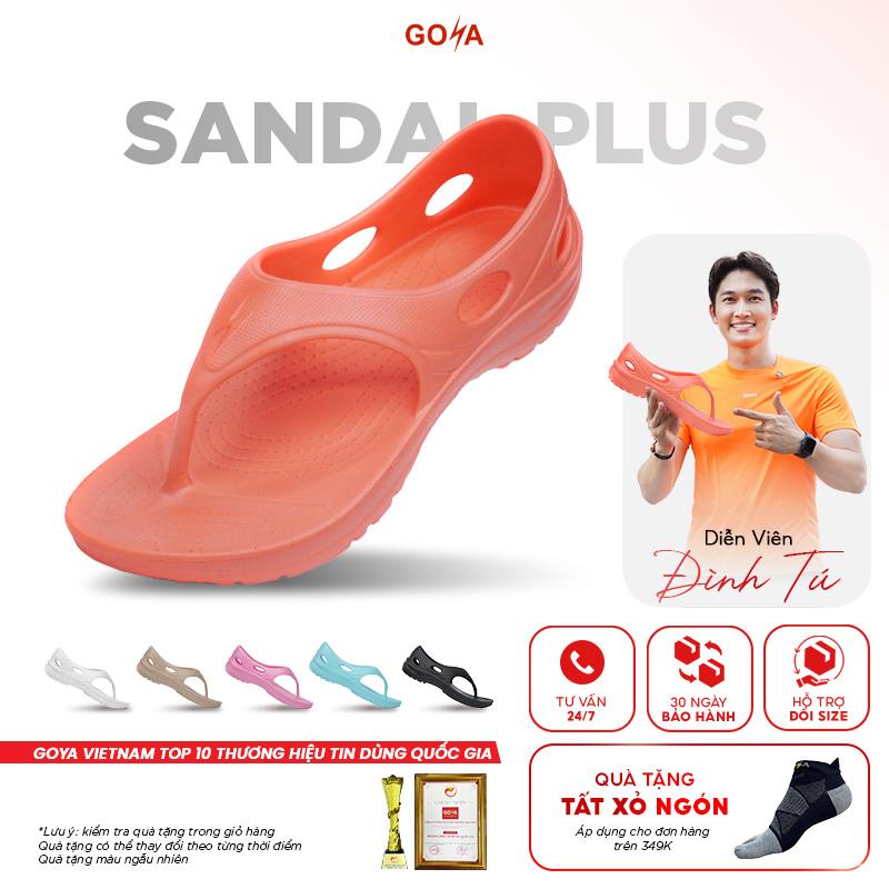   Độc Quyền  Dép Thể Thao Chạy Bộ Goya Sandal Plus Full Màu Năm 2025 - Phần Đế Eva Cao Cấp Mềm Mại Chống Trượt Phù Hợp Cho Nam Nữ Đi Bộ Tập Thể Dục 