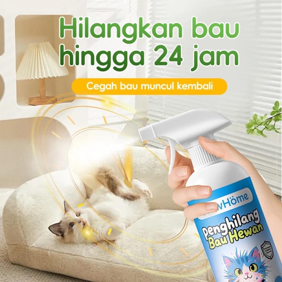 Penghilang Bau Hewan Bunuh Bakteri Virus Kuman Viral – Penghilang Bau Pesing Kucing Anjing Kelinci Permanen Sampai Sumber Deodorizer Disinfektan Pet Odor Remover