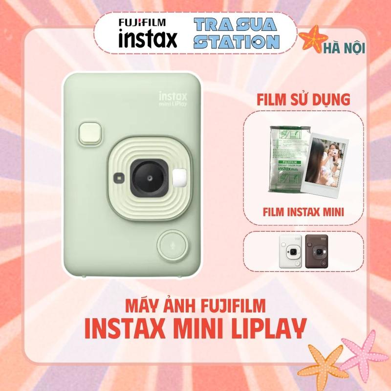  Fujifilm Instax Mini Liplay - Máy ảnh in lấy liền 3 trong 1 - Chính Hãng - Bảo hành 1 năm 