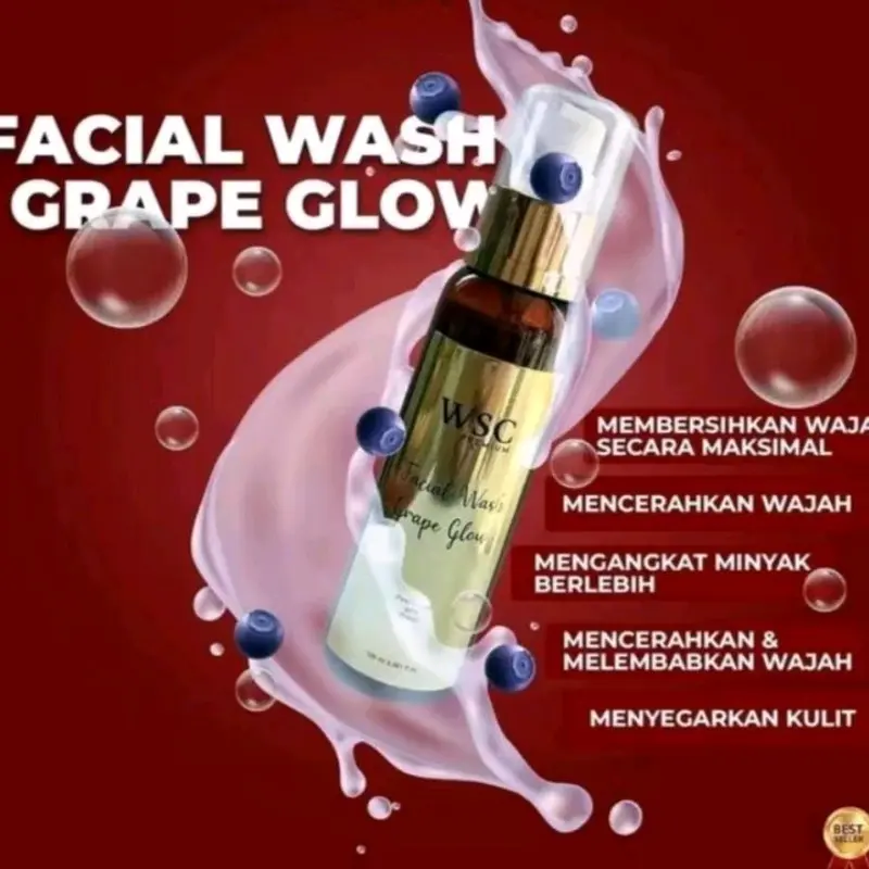 TONER DAN SABUN WSC PREMIUM UNTUK MEMBERSIHKAN WAJAH 1