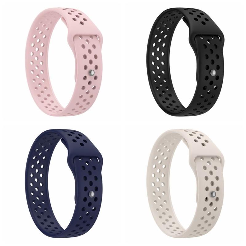 edous Mới Silicone Ban nhạc thể thao Vòng lặp Mềm mại Dây đeo thiết bị theo dõi sức khỏe Có thể điều chỉnh Thoáng khí Dây đeo cổ tay thay thế for Ban nhạc Hume dành cho nam và nữ