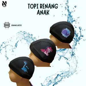 NANO SPORT - TOPI RENANG ANAK - PENUTUP KEPALA RENANG