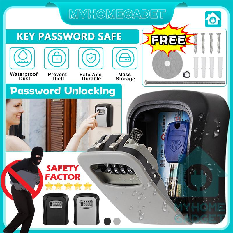 4 Digit Combination Wall Mount Key Storage Security Lock Box - TikTok ...