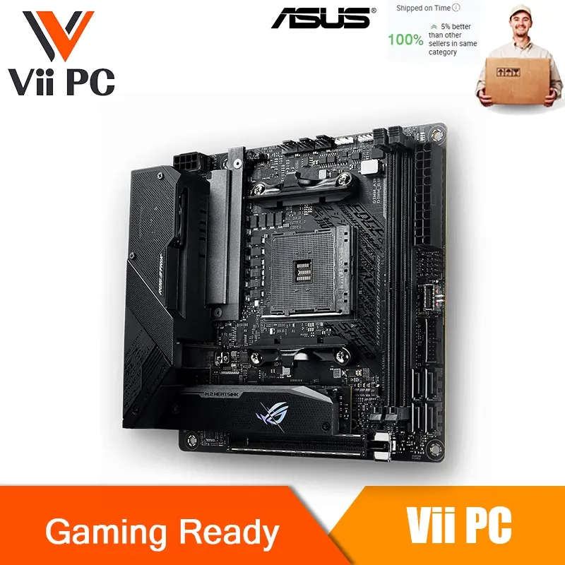 ASUS ROG STRIX B550-I GAMING ROG Strix B550 Gaming series motherboards offer a feature-set usually found in the higher-end ROG Strix X570 Gaming series, including the latest PCIe® 4.0