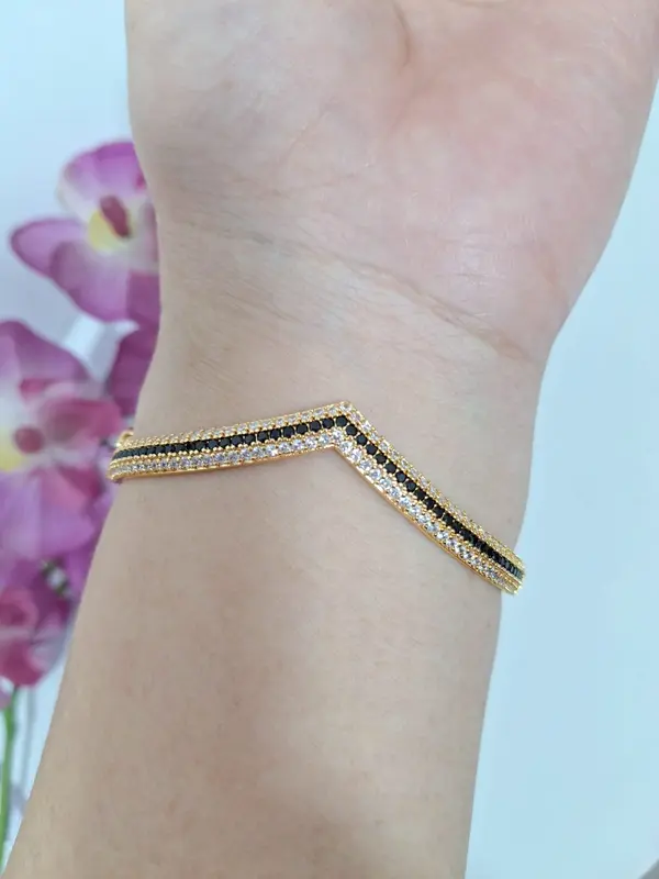Gelang Bangle Xuping Full Mata Motif Premium 4