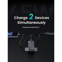 Gambar UGREEN Kepala Adaptor Charger GaN Nexode Pro 45W Samsung S22 S23 S24 Ultra Oppo Vivo iPhone 15 Series Super Fast Charging 2.0 25w 45w - ADP GaN Pro 45W Grey dari GADVENTIA Kota Administrasi Jakarta Barat 4 Tokopedia