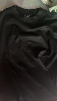 Product Review of Áo thun trơn Unisex cotton 270gsm premium, Áo phông nam nữ 3Kmenswear cổ tròn from 50-95kg Màu Đen from K**a L**1 1