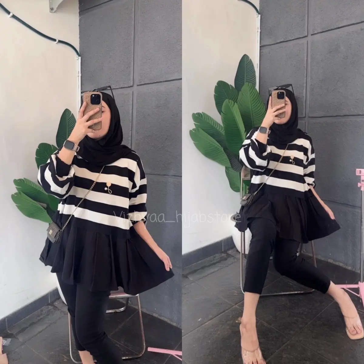 Black white stripe 1