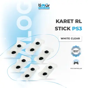 Karet Tombol RL Stik Stick PS3 Bening