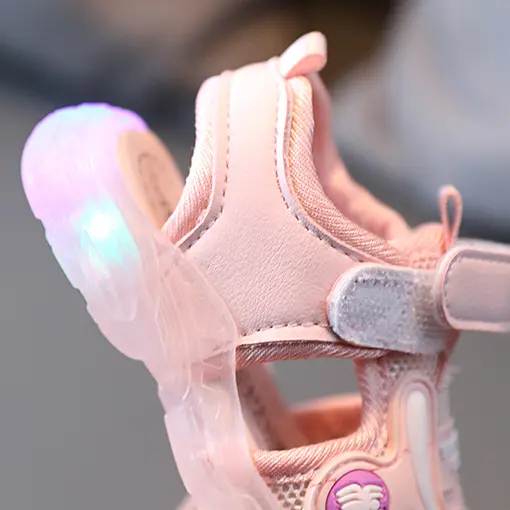 Sepatu Sandal Anak Import Cewek Cowok LED Anti Slip Fashion Terbaru 3