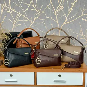 Locamode Tas Wanita Alba Bag UK.22x16cm Bahan Sintetis kulit jeruk